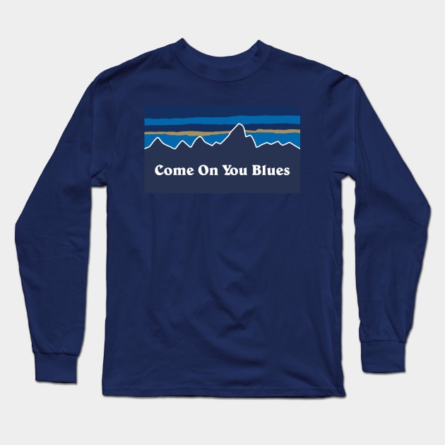 Come On You Blues Long Sleeve T-Shirt by Confusion101